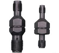 Rénovateur de filetage d'étincelle double taille en acier à haute teneur en | Construction en acier à haute teneur en carbone, pour un design à double tête, fils propres, pour réparation automobile