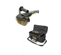 Rénovateur extérieur à brosse 1300W REX 120C + 4 brosses + sac de transport 24L
