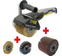 Renovateur Exterieur FARTOOLS REX120C, Brosse Métallique de Précision, Brosse Nylon Abrasif