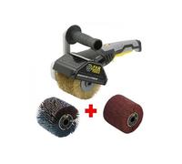 Rénovateur REX120C brosse lanieres abrasives et fibre synthétique Pour bois