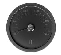 Rento Multicolore Thermomètre D'aluminium Noir