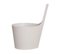 Rento Pisara - Seau à infusion, seau de sauna - Biocomposite - Couleur : Blanc - 5 litres