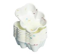 renvena Pièces Mini Moules Flan Pour La Cuisson Gelée Muffins Moules Gâteau En Silicone Ronds Anti Adhérents Sécurisés Pour Les Aliments Type A Taille unique