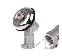 Renvoi d'angle Debroussailleuse Universelle, Tête de Gear Rond de 9 Dents pour Coupe Herbe/Tronconneuse, Boîte de Vitesse de Tondeuse à Gazon M10 x 1.25LH (26 mm)