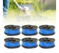 Renyigou Bobine et fil pour débroussailleuse Karcher LTR 18-30 (14443120) - 6 bobines pour débroussailleuse Greenworks 24 V - 1,65 mm x 4,8 m