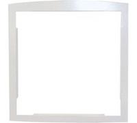 Cadre d'encastrement décoratif pour boîtes aux lettres Renz - blanc 9016 brillant RENZ