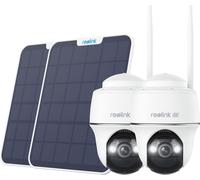 Reolink 2x B440 Battery-WiFi + 2x panneau solaire blanc (2x 40-57-9767 + 2x 40-57-9065)