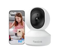 Reolink 3K 5MP Caméra Surveillance WiFi Intérieure 360° PT, E1 Pro | Suivi Automatique, Détéction de Personne/Animal/Pleurs de Bébé, Wi-FI 2,4/5 GHz, Vision Nocturne, Audio Bidirectionnel.