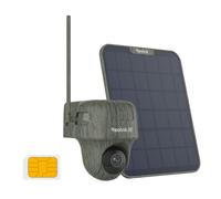 Reolink 4K 8MP 4G LTE batterie/panneau solaire caméra de gibier, 360º vision panoramique, détection d'animaux et de la faune, No-Glow vision nocturne, IP64, audio 2 voies, emplacements Mark