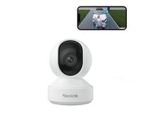 Reolink 4K 8MP bibande Wi-Fi 6 Caméra de surveillance PTZ pour bébé Intérieur, Auto-tracking, Zoom 3X, Panoramique & inclinaison, Détection de personnes/d'animaux/de cris