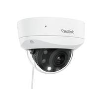 Reolink 4K Caméra de Surveillance PoE avec Zoom Optique 5X, Caméra IP avec Vision Nocturne Couleur, Audio Bidirectionnel, Détection de Personne/Véhicule/Animaux, Anti-Vandalisme IK10, IP67, RLC-843A