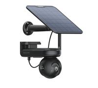 Reolink 4K Camera Exterieur sans Fil, 360° PT, ColorX, Altas PT Ultra Noir | Autonomie 500J, Pré-Enregistrement, Détection Intelligente, Suivi Automatique, Wi-Fi 6 Bi-Bande, Panneau Solaire Inclus