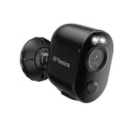Reolink 4K Camera Exterieur Solaire Wi-FI 2.4/5GHz, Argus 3 Ultra Noir | Vision Nocturne Couleur, Détection IA Personne/Véhicule/Animal, Alimentation Batterie/Solaire, Audio Bidirectionnel, IP65
