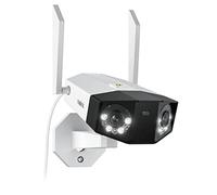 Reolink 4K Camera Surveillance WiFi, Double Objectif, Angle Plus Large 180°