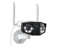 Reolink 4K Camera Surveillance WiFi, Double Objectif, Angle Plus Large 180°