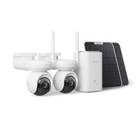 Reolink 4K Kit Caméras Solaire 360° Suivi Auto sans Fil, ColorX, Home Hub