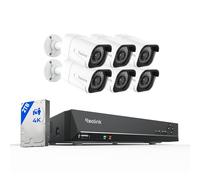 Reolink 4K Kit Vidéo Surveillance avec 8CH 2To NVR et 6X Caméra, RLK8-800B6