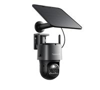 Reolink 4K PTZ Camera Exterieur Solaire, Suivi & Zoom Auto, TrackMix Gris | Double Objectif, 360° Pan&Tilt, Vision Nocturne Couleur, Détection Intelligente, Wi-Fi 6 Bi-Bande, Panneau Solaire Inclus