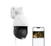 Reolink 4K PTZ Caméra PoE Extérieure, Zoom Optique 3D 5X, RLC-823S1 | Camera Filaire avec Pan 360°+Tilt 90°, Suivi Automatique, Vision Nocturne Couleur, Détection Intelligente, Audio 2 Voies