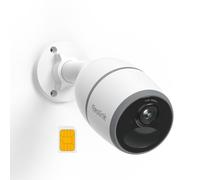 Reolink 4MP 3G/4G LTE Camera Exterieur sans Fil avec Carte SIM, Go Plus | Vision Nocturne 2K, Détection IA Personne/Véhicule, Audio Bidirectionnel, Alimentation Batterie/Solaire