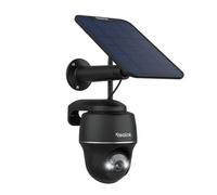 Reolink 5MP Camera Exterieur sans Fil Solaire, 360° Pan&Tilt, Argus PT | Détection Personne/Véhicule/Animal, 355° Pan & 140° Tilt, Vision Nuit Couleur, Wi-Fi 2.4/5GHz, Sirène, Panneau Solaire Inclus