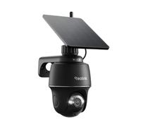 Reolink 5MP Camera Solaire Exterieur WiFi sans Fil, 2,4/5Ghz WiFi, 360° Camera Exterieur Batteries, Détection Personne/Véhicule/Animal, Audio Bidirectionnel, Siren, Argus PT+Panneau Solaire