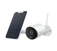 Reolink 5MP Camera Solaire Exterieur WiFi sans Fil, Vision Nocturne | Détection Intelligente sans Frais d'Abonnement, Audio Bidirectionnel, IP65 Étanche, Argus Eco+Panneau Solaire
