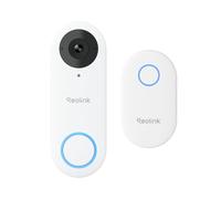 Reolink 5MP Sonnette Vidéo PoE Caméra avec Chime, Vue 3:4 Tête aux Pieds, Audio Bidirectionnel, Détection Colis/Personne, Étanche, Alertes Intelligentes, Compatible NVR (Filaire, Version 2024)