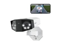 Reolink Caméra 8K 16MP double objectif PoE – 180° panorama, détection intelligente, IP67