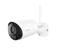 Reolink Akku Überwachungskamera Aussen Argus Eco, 1080p HD, mit PIR-Bewegungsmelder, SD-Kartenslot(bis zu 128GB), 2,4GHz WiFi, IR-Nachtsicht, Zeitraff
