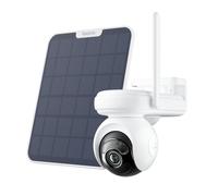 Reolink Altas PT Ultra + panneau solaire, caméra de surveillance 4K 8 MP avec Wi-Fi 6 et batterie intégrée, suivi automatique PT à 360°, notification ColorX, pré-enregistrement de 10 secondes, détecti