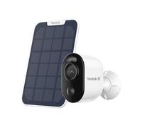 Reolink Argus 3 Ultr Solar Panel, Caméra de surveillance extérieure 4K 8MP, WiFi 5/2,4 GHz, Vision nocturne couleur, Détection intelligente, Audio 2 voies