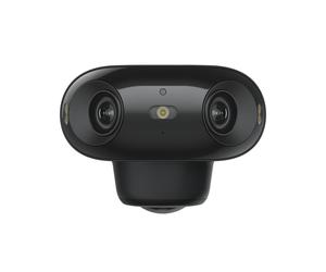 Reolink Argus 4 Pro, Caméra de surveillance 4K 8MP Extérieur Batterie, Vision nocturne ColorX, 180° Grand Angle, 2,4/5GHz Wi-Fi 6, Détection PIR & IA, IP66, Noir