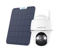 REOLINK B440 Kit solaire Caméra de sécurité extérieure 4K 8MP - Blanc