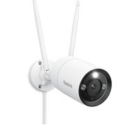 Reolink 4K 8MP Wi-Fi 6 Caméra de surveillance, 2,4/5 GHz WLAN bibande, vision nocturne couleur, détection de personnes/véhicules/animaux, IP67, audio bidirectionnel
