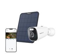 Reolink 4K 8MP batterie/panneau solaire Caméra de surveillance extérieure, 5/2.4GHz WiFi, Vision nocturne couleur Détection de personnes/véhicules/animaux, Alarme sonore & lumineuse