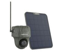 Reolink Caméra de Surveillance 4K 8MP 4G Batterie Exterieur,360°Vue,Détection animal,Vision nocturne,Go Ranger PT+Panneau Solaire