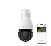Reolink RLC-823S2, Caméra de surveillance 4K 8MP PTZ PoE, Zoom optique 16x, Couverture 360°, Auto-tracking, Vision nocturne couleur, Détection intelligente, IP66