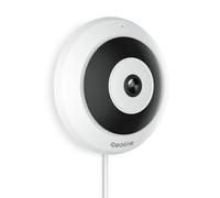 Reolink Caméra Fisheye IP PoE 360° pour Maison/Bureau, HD 6MP, FE-P | Caméra d'intérieur pour Détection de Personnes, Audio 2 Voies, Installation au Plafond/Mur/Bureau, Plusieurs Affichage