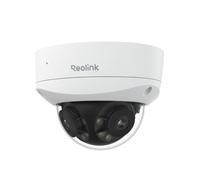 Reolink Caméra IP PoE Anti-Vandalisme 4K 8MP UHD IK10 à Double Objectif avec Vue Panoramique à 180° et Vision Nocturne