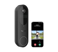 Reolink Caméra Sonnette 2K sans Fil avec Batterie, Video Doorbell | Wi-FI 2.4/5GHz, Vue tête-Pieds 1:1, détection des Personnes/véhicules/Colis, Pas de Frais mensuels, Audio bidirectionnel.