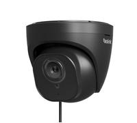Reolink Caméra Surveillance Noir 4K PoE Dôme Extérieure,Détection de Personne-Véhicule,Support Audio,Vision Nocturne, Etanche IP66