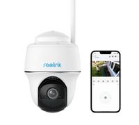 Reolink Caméra Surveillance Série Argus P21 4MP Batterie,WiFi 2,4-5GHz,Pan&Tilt,Zoom16X,Vision Nocturne,Détection Intelligente