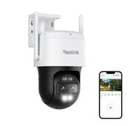 Reolink Camera Surveillance Trackmix 8MP 2 4-5 GHz WiFi Double Objectif Zoom 6X Détection Intelligente Suivi Automatique