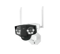 Reolink Duo 2, 4K 8MP Batterie 2,4&5 GHz WiFi, Caméra de surveillance extérieure, 180° Paranoma, Détection IA, Spotlight, Vision nocturne couleur, IP66, Audio 2 voies