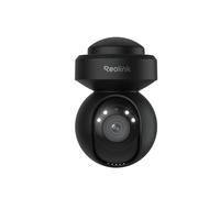 Reolink E1 Outoodoor Pro, 4K 8MP PTZ Wi-Fi 6 Caméra de surveillance extérieure, Auto-tracking, Zoom optique 3X, Vision nocturne couleur, Détection IA, Noir