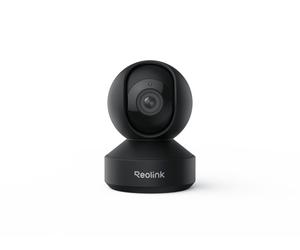 Reolink E1 Zoom, 4K 8MP PTZ Caméra de surveillance sans fil d'intérieur, Auto-tracking, Zoom optique 3x, Wi-Fi 6 bibande, Détection de personnes/d'animaux/de cris, Noir
