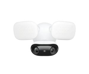Reolink Elite Pro Floodlight PoE, caméra de surveillance d'extérieur à double objectif PoE 16 MP 180°, 2 800 lumens, recherche vidéo par IA, détection intelligente