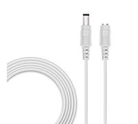Reolink PEXCW alimentation Cordon électrique [1x cylindrique - 1x Coaxial femelle] 4.5 m blanc
