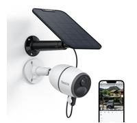 Reolink Go Plus + Panneau Solaire 4G/3G LTE Caméra Surveillance extérieur Sans Fil 4MP Camera infrarouge solair Audio
